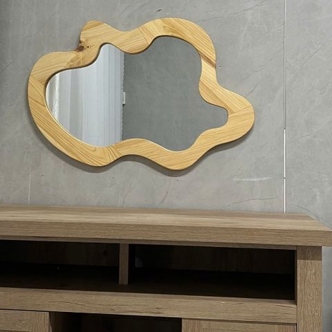 60x90cm Gương soi khung gỗ AAArealhome CD4phai N Gương soi tân cổ điển Indochine