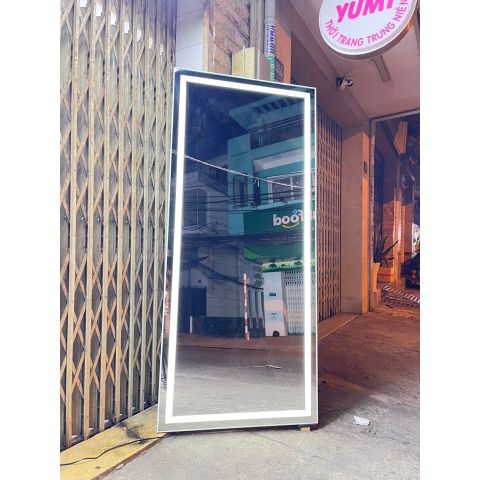 90x183cm Gương soi toàn thân đèn led AAArealhome SML Gương toàn thân viền siêu mỏng 5mm