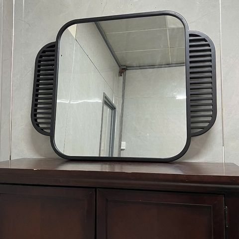 100x80cm Gương soi khung gỗ tân cổ điển AAArealhome CD4 Gương soi tân cổ điển Indochine