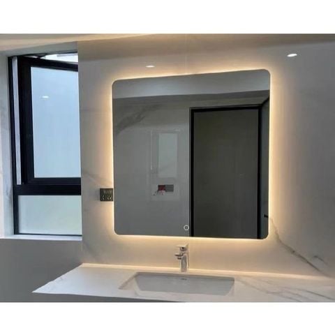 50x50cm Gương soi đèn led AAArealhome BG LH