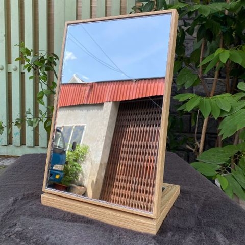 20x30cm Gương để bàn trang điểm AAArealhome SM1 Gương trang điểm để bàn Gương soi để bàn