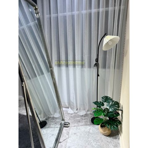 80x190cm Gương soi toàn thân inox AAArealhome BK inox + Chân Inox