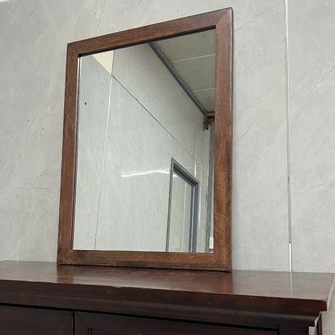 60x90cm Gương soi khung gỗ AAArealhome VG 5G dầu Gương trang điểm Gương nhà tắm
