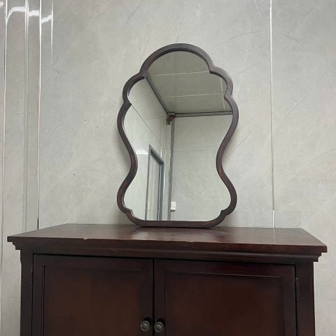 60x90cm Gương soi khung gỗ AAArealhome CD3 Đ Gương soi tân cổ điển Indochine