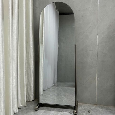 80x180cm Gương soi toàn thân inox AAArealhome V1KV + Chân Inox