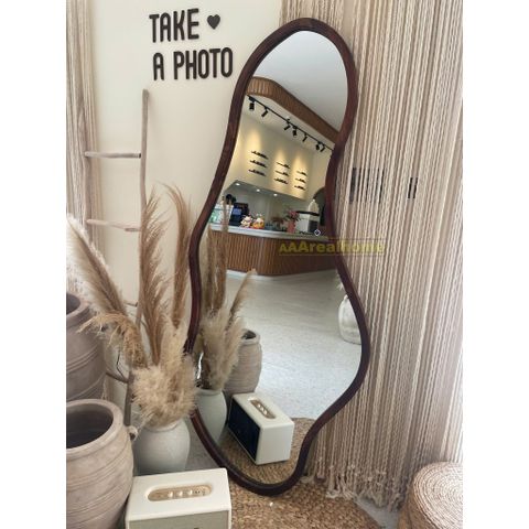 80x180cm Gương soi hạt đậu khung gỗ AAArealhome HD G Gương soi tân cổ điển Indochine