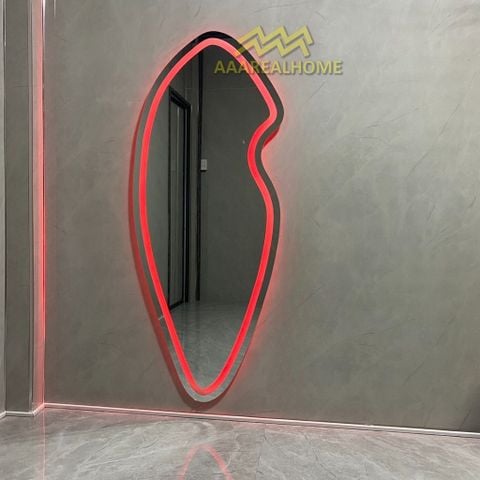 90x180cm Gương soi viên đá AAArealhome VDD2 Gương viên đá Gương soi treo tường Gương soi toàn thân đèn led cảm ứng