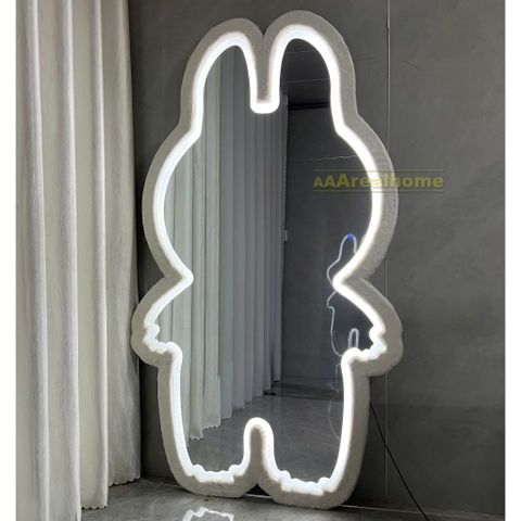 120x210cm Gương Labubu bọc nhung AAArealhome LBB PC Labubu Mirror