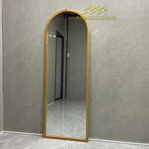 70x180cm Gương soi mái vòm khung gỗ AAArealhome V1 G Gương soi tân cổ điển Indochine