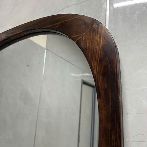 80x180cm Gương soi hạt đậu khung gỗ AAArealhome HD3 GT Gương soi tân cổ điển Indochine