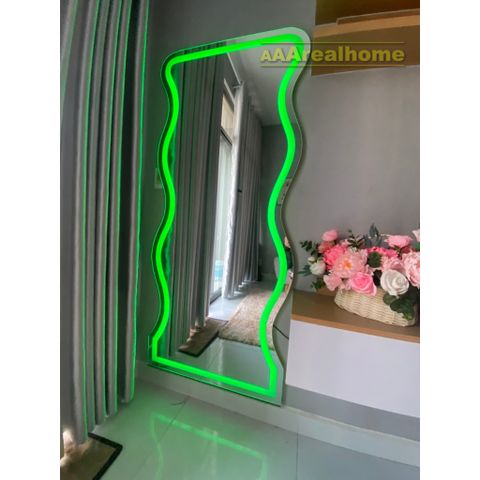 Đi tỉnh 70x170cm Gương soi sóng biển AAArealhome SB3 Gương sóng biển Gương soi lượn sóng Gương toàn thân