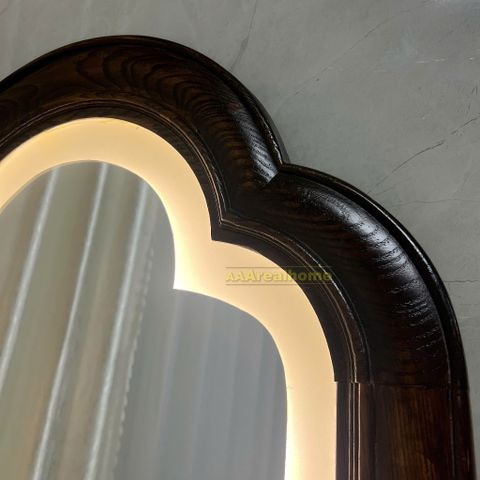 60x90cm Gương soi mái vòm AAArealhome V1-2CD Gương soi cổ điển Indochine