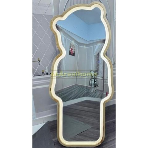 80x180cm Gương soi chú gấu khung gỗ AAArealhome GGT