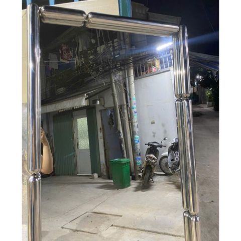 70x180cm Gương soi toàn thân inox AAArealhome VG trụ Inox
