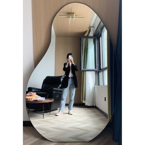 120x180cm Gương soi quả xoài AAArealhome QX Gương soi toàn thân Gương trang điểm