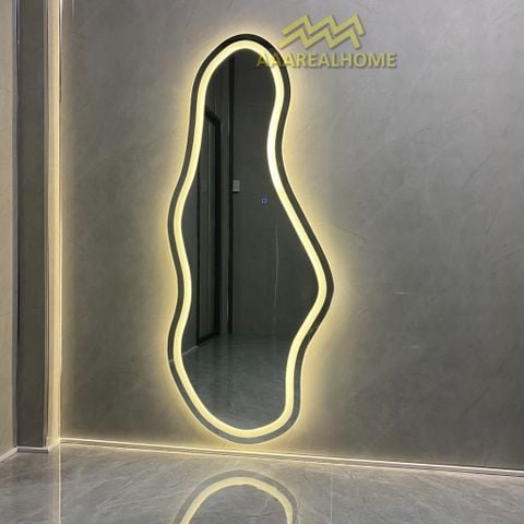 90x180cm Gương soi hạt đậu AAArealhome HD PC Gương soi đèn led