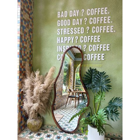 80x180cm Gương soi hạt đậu khung gỗ AAArealhome HD G Gương soi tân cổ điển Indochine