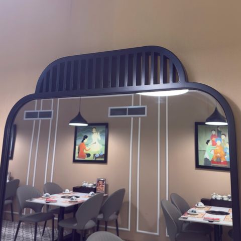 80x100cm Gương soi khung gỗ tân cổ điển AAArealhome CD4 Gương soi tân cổ điển Indochine