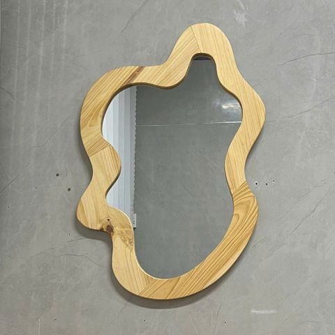 60x90cm Gương soi khung gỗ AAArealhome CD4 N Gương soi tân cổ điển Indochine