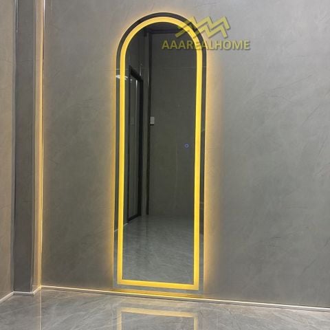 70x180cm Gương soi mái vòm đèn led AAArealhome V1 PC