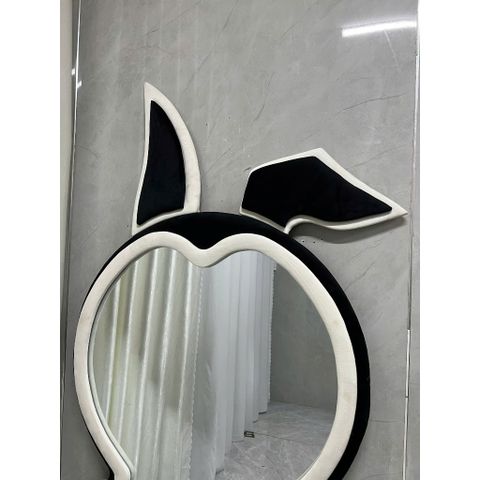 100x200cm Gương soi toàn thân AAArealhome Thỏ bọc nhung