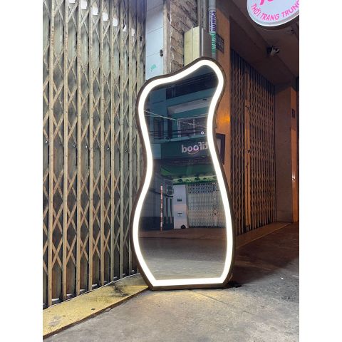 80x180cm Gương soi hồ lô khung gỗ AAArealhome HLGT