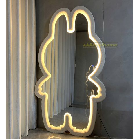 120x210cm Gương Labubu bọc nhung AAArealhome LBB PC Labubu Mirror