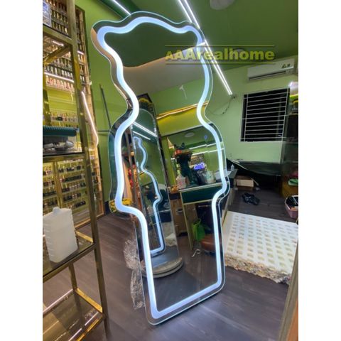 80x180cm Gương soi chú gấu đèn led AAArealhome G PC Gương BearBrick Mirror
