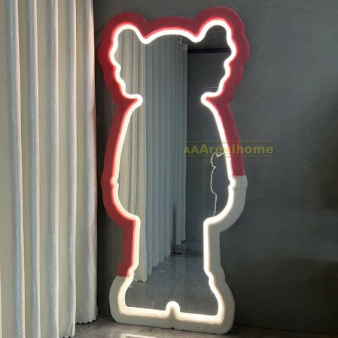 90x190cm Gương Kaws bọc nhung AAArealhome KNPC3M Kaws Mirror