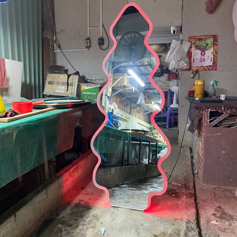80x180cm Gương soi cây thông noel đèn led AAArealhome NOEL Gương noel Gương giáng sinh