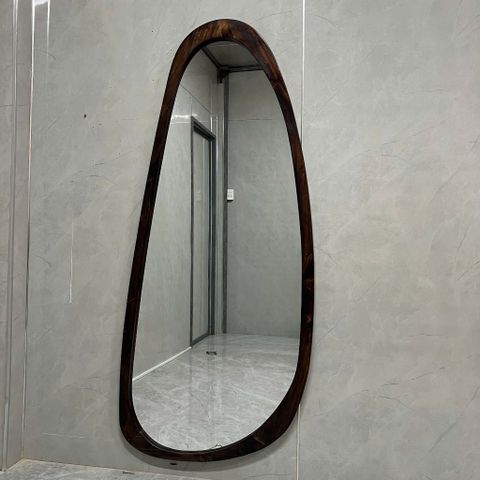 80x180cm Gương soi hạt đậu khung gỗ AAArealhome HD3 N GT Gương soi tân cổ điển Indochine