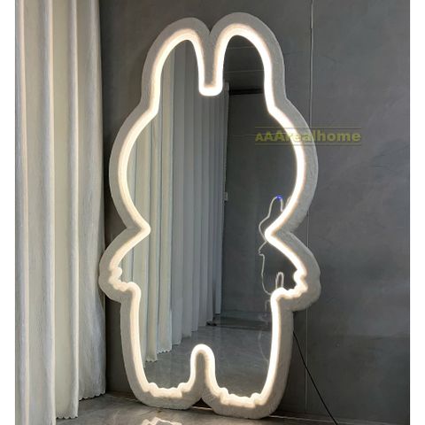 120x210cm Gương Labubu bọc nhung AAArealhome LBB PC Labubu Mirror