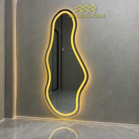 90x180cm Gương soi hạt đậu AAArealhome HD PC Gương soi đèn led