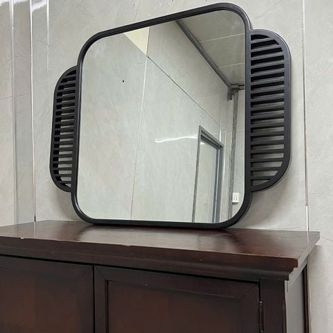 100x80cm Gương soi khung gỗ tân cổ điển AAArealhome CD4 Gương soi tân cổ điển Indochine