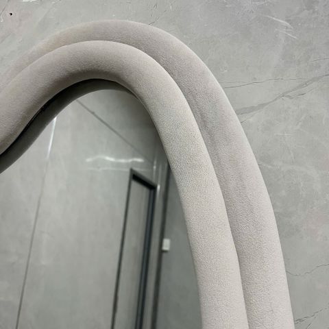 80x180cm Gương hạt đậu bọc nhung AAArealhome HD1 2S