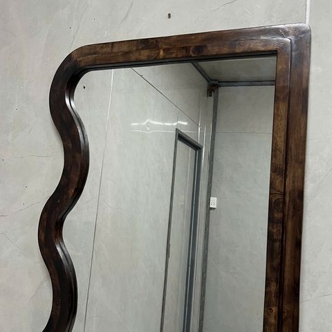80x180cm Gương soi sóng biển khung gỗ AAArealhome SB5 2S 1F2 G
