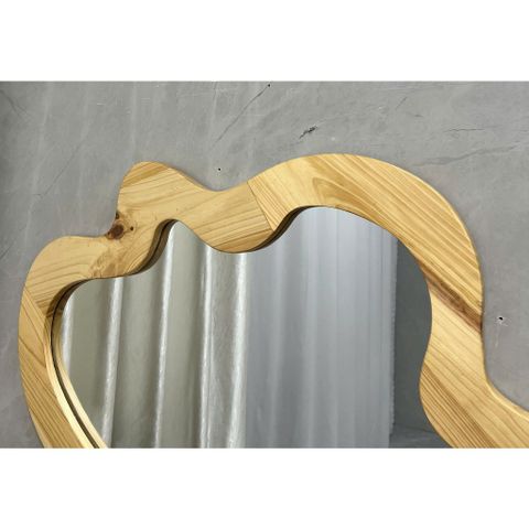 60x90cm Gương soi khung gỗ AAArealhome CD4phai N Gương soi tân cổ điển Indochine