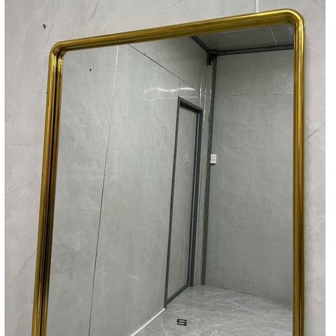 70x180cm Gương soi toàn thân inox AAArealhome BK inox mạ PVD vàng