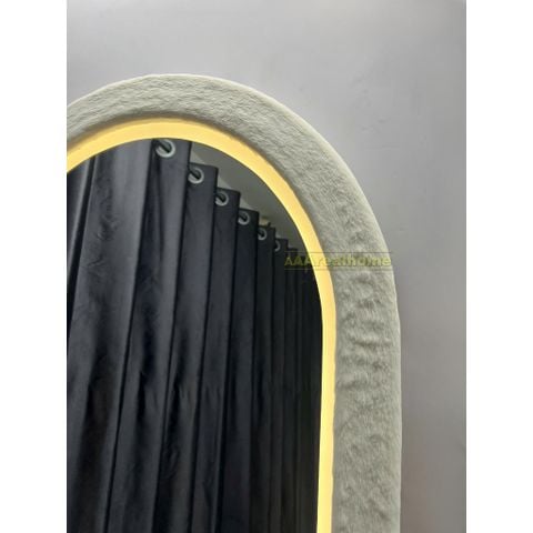 70x180cm Gương soi bọc nhung AAArealhome V1Nhung Gương mái vòm bọc nhung