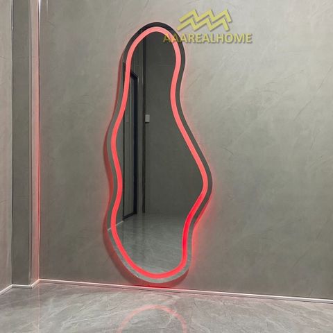 Đi tỉnh 70x170cm Gương soi hạt đậu AAArealhome HD Gương hạt đậu Gương soi treo tường Gương toàn thân