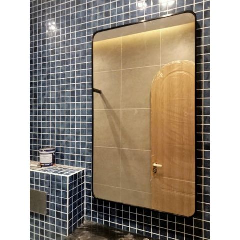 60x80cm Gương soi nhà tắm AAArealhome BKN Gương soi khung viền nhôm Gương trang điểm Gương nhà tắm