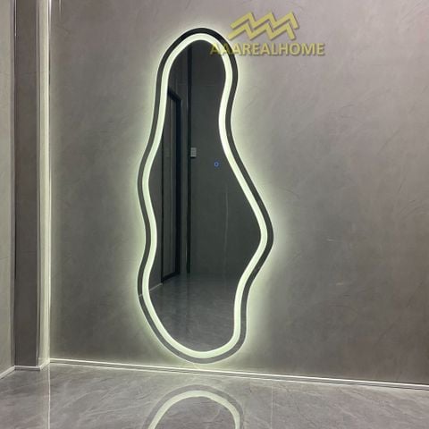 90x180cm Gương soi hạt đậu AAArealhome HD PC Gương soi đèn led