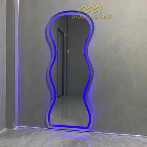 Đi tỉnh 70x170cm Gương soi sóng biển AAArealhome SB Gương sóng biển Gương soi lượn sóng Gương soi treo tường