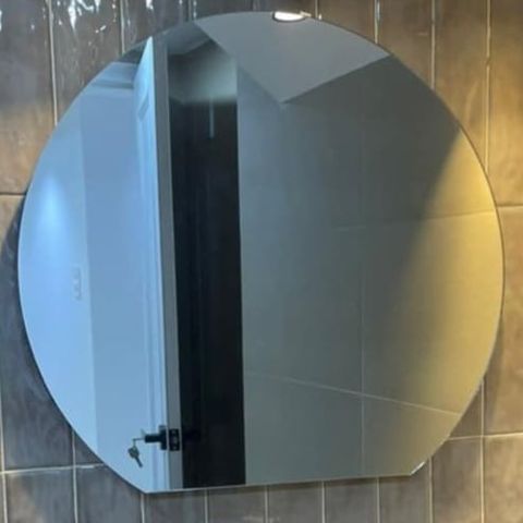 100x100cm Gương tròn đáy ngang AAArealhome TDN Gương tròn trang điểm Gương soi nhà tắm