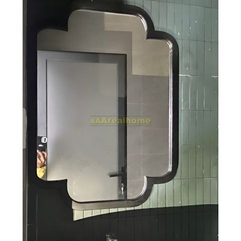 60x80cm Gương soi khung gỗ tân cổ điển AAArealhome CD Gương soi tân cổ điển Indochine Gương trang điểm Gương nhà tắm