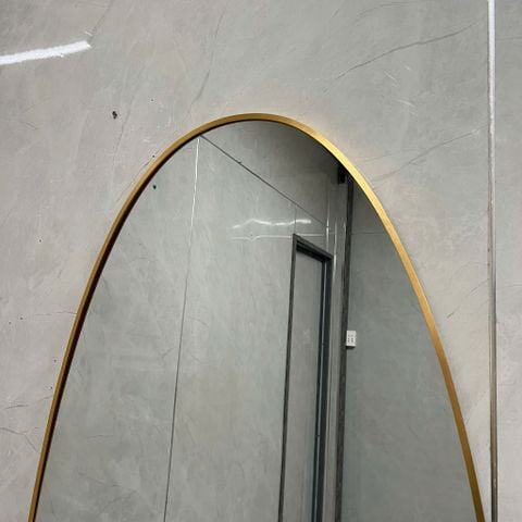 70x180cm Gương soi quả trứng khung nhôm AAArealhome QT N