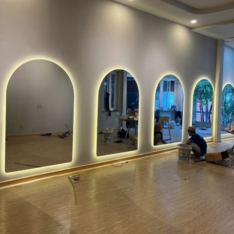120x180cm Gương soi toàn thân AAArealhome Gương phòng tập gym yoga pilates fitness