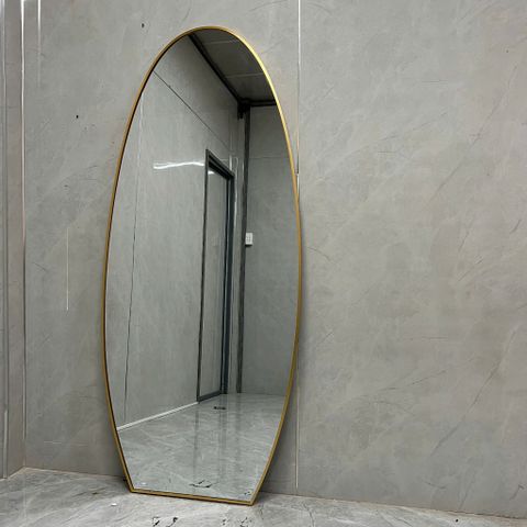 70x180cm Gương soi quả trứng khung nhôm AAArealhome QT N