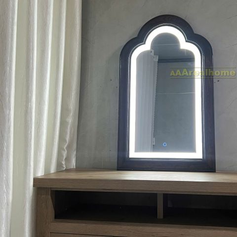 60x90cm Gương soi mái vòm AAArealhome V1-2CD Gương soi cổ điển Indochine