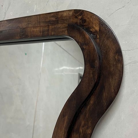 80x180cm Gương soi sóng biển khung gỗ AAArealhome SB5 2S 1F2 G